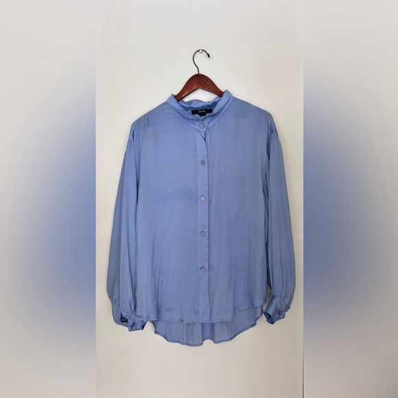 Smythe Poet Blouse shirt button down blouse loose sleeve top - Picture 7 of 10
